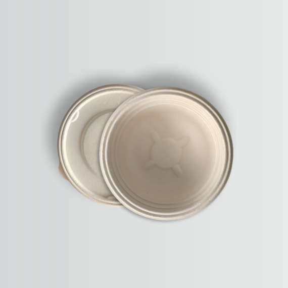 6 inch round plate- UnBleached (4)